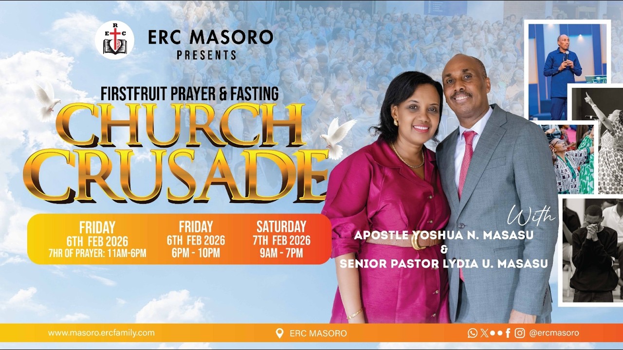 FIRST FRUIT PRAYER CRUSADE Day 2 SESSION 2 With AP. YOSHUA N. MASASU
