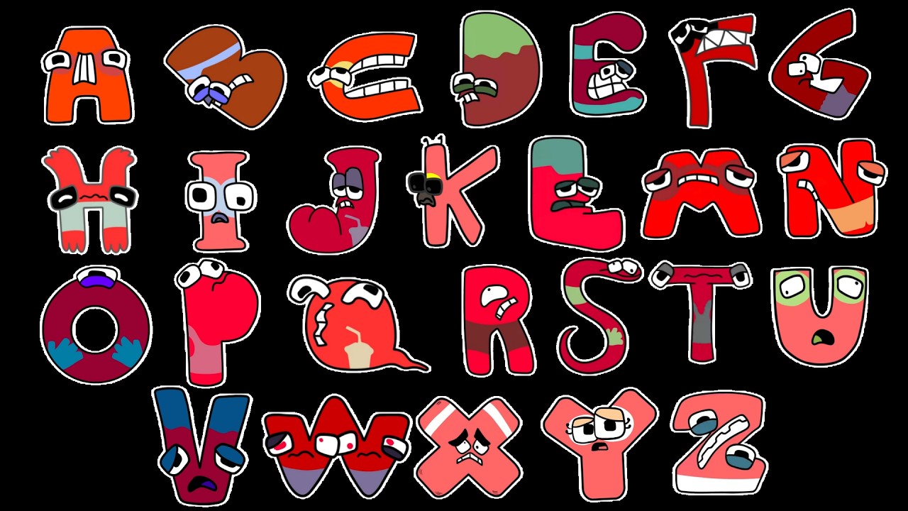 ALPHABET LORE But Different Version | Original Version