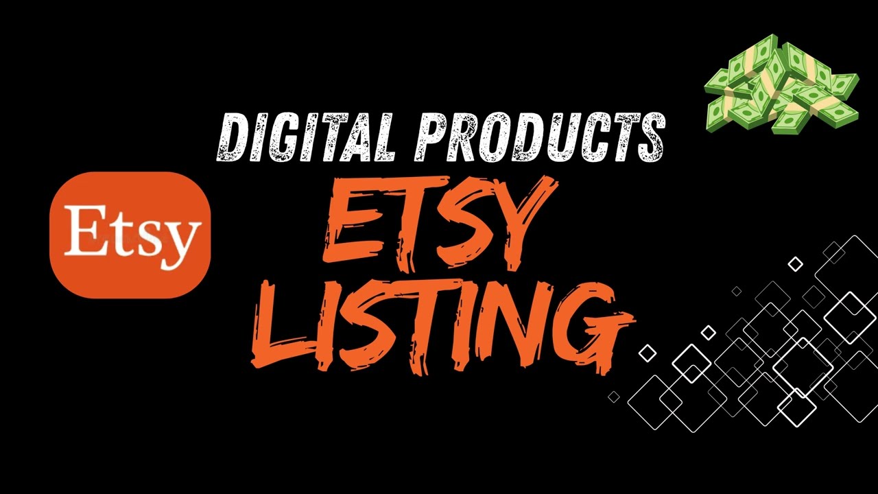 Etsy Digital Product Listing | Etsy SEO