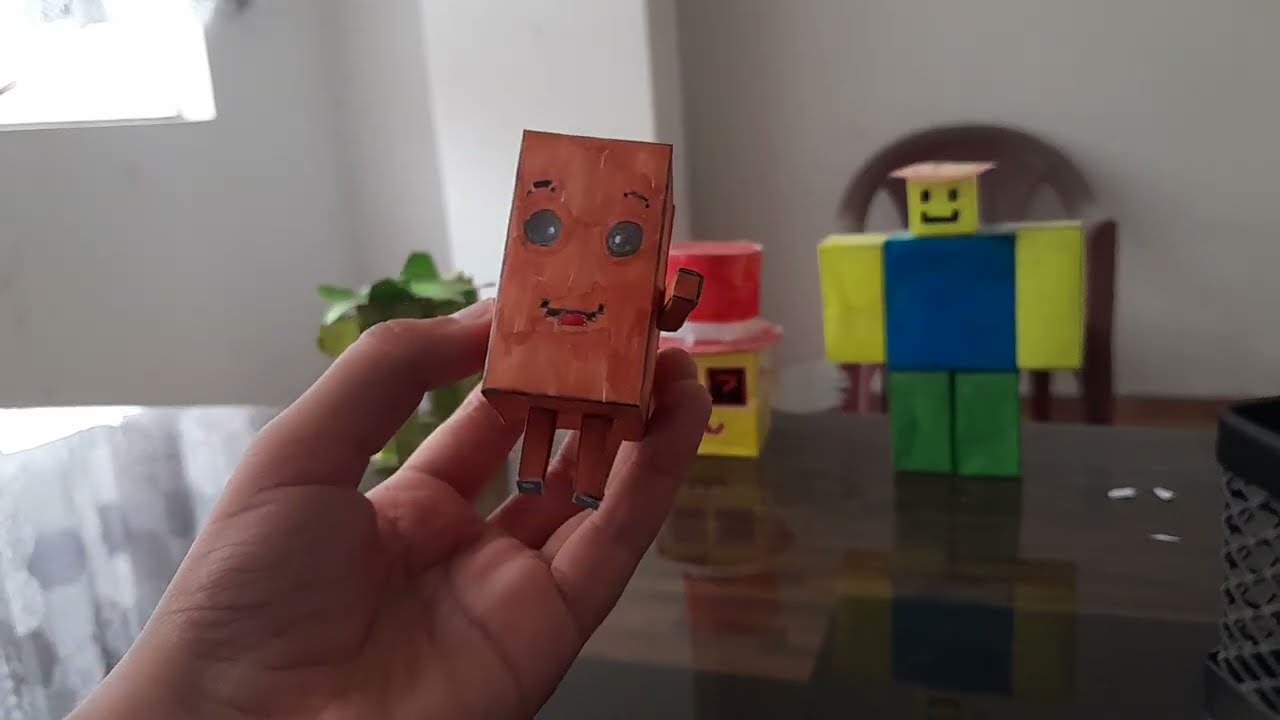 Los Bros - Steal a brainrot  • PAPERCRAFT  parte 1/2.    Tung tungcito