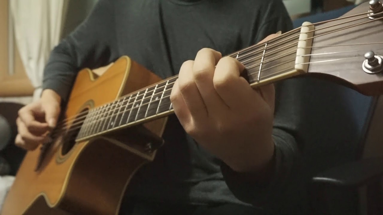 IA  - 내일의 밤하늘 초계반 (Asu no Yozora Shoukaihan)  [Fingerstyle guitar cover]