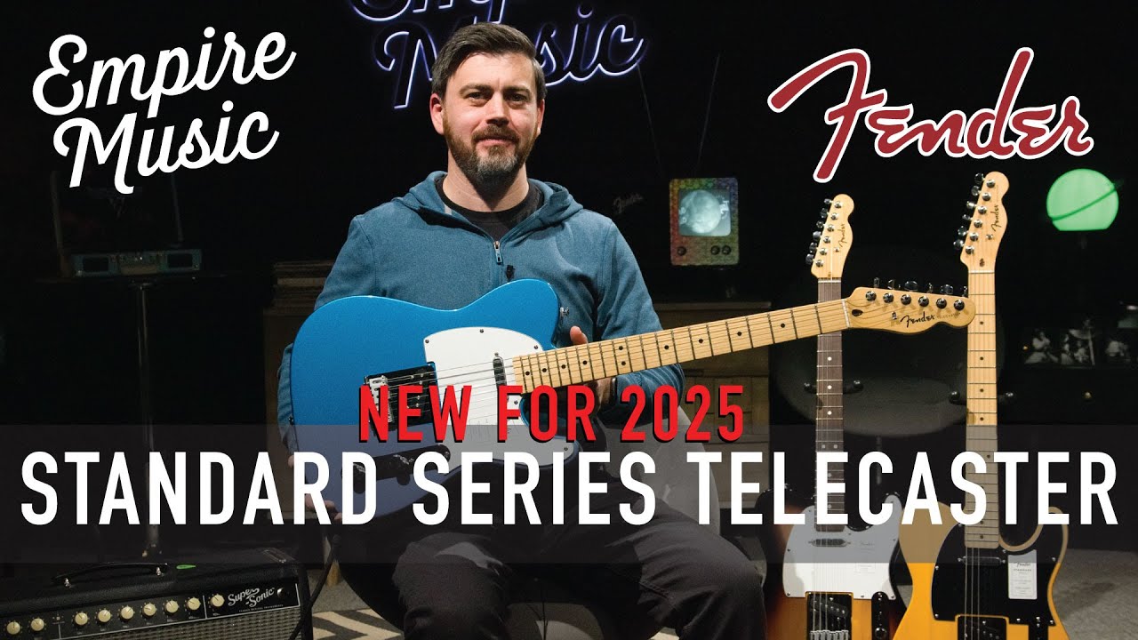 NEW FOR 2025 | The Fender Standard Series Telecaster // EMPIRE MUSIC