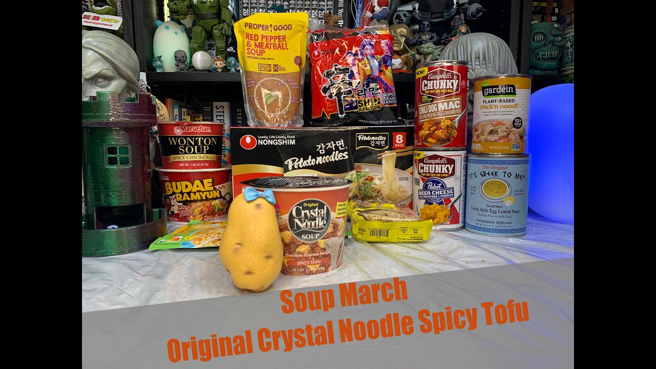 Soup March: Original Crystal Noodle Spicy Tofu
