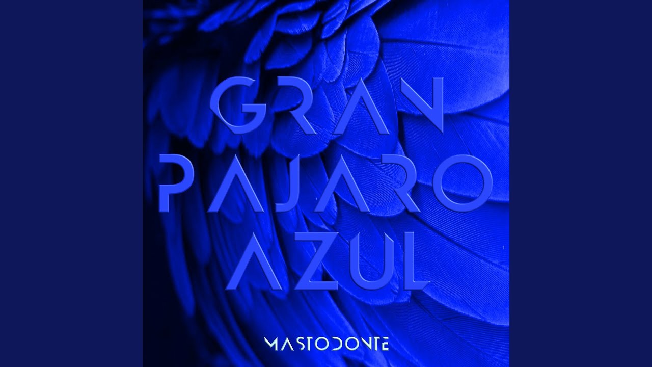 Gran pajaro azul
