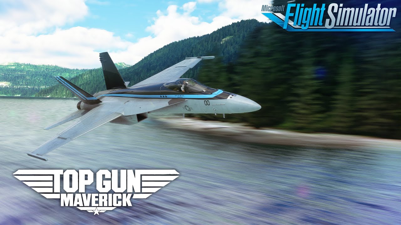 Обновление Top Gun Maverick в Microsoft Flights Simulator