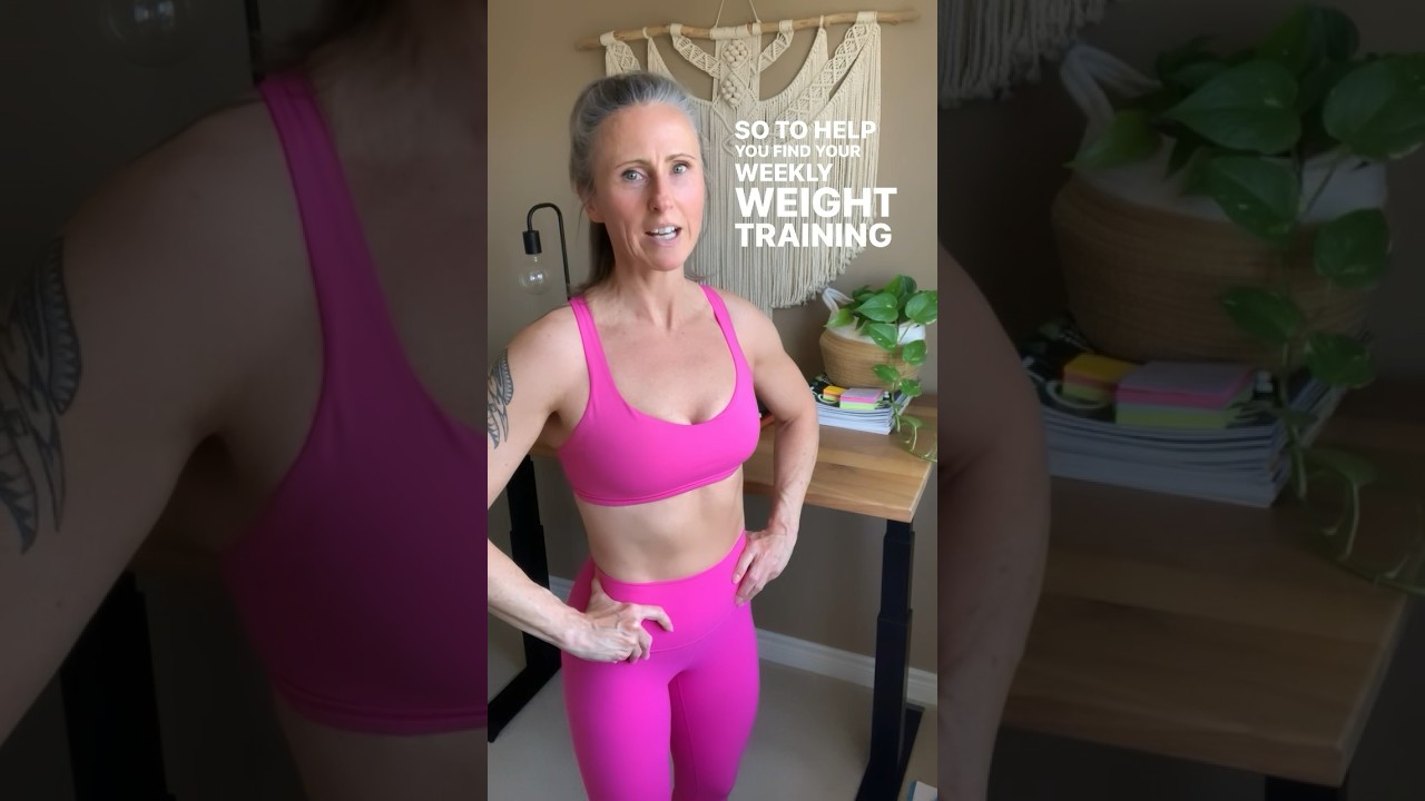 Get Strong At Home! Full Body, 30 minute workouts with weights (dumbbells). #weighttraining