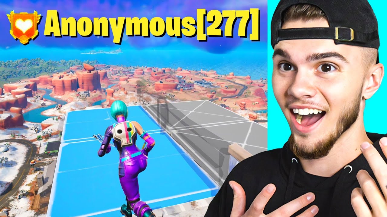 Наблюдаем за самой безумной базой Fortnite SKYBASE за всю историю...