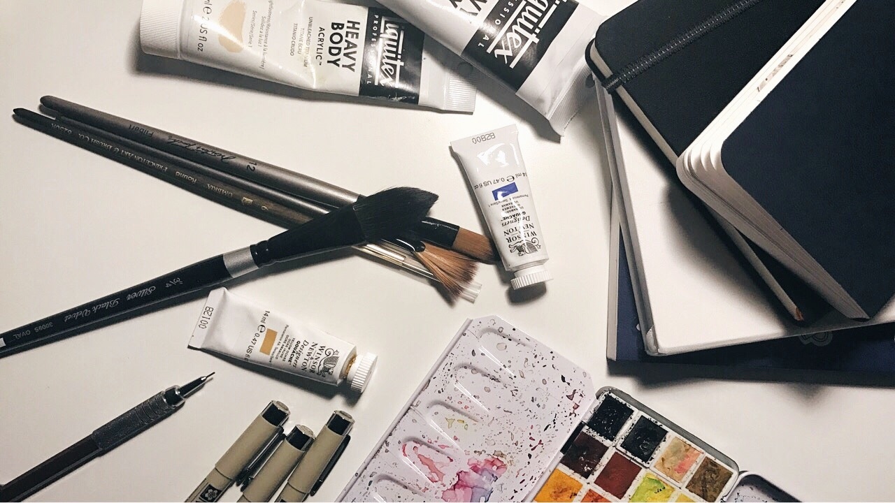 My Art Supplies 2017 | Ch▲r ▼illen▲