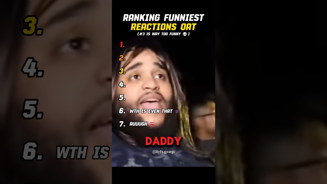 Ranking Funniest Reactions OAT 😳 #ranking #memes #funny #tiktok