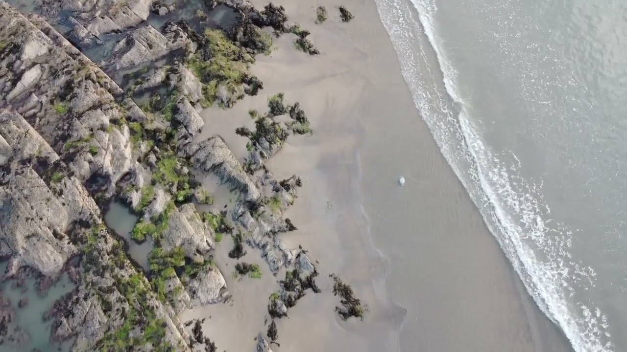 Welsh Coast Drone Footage