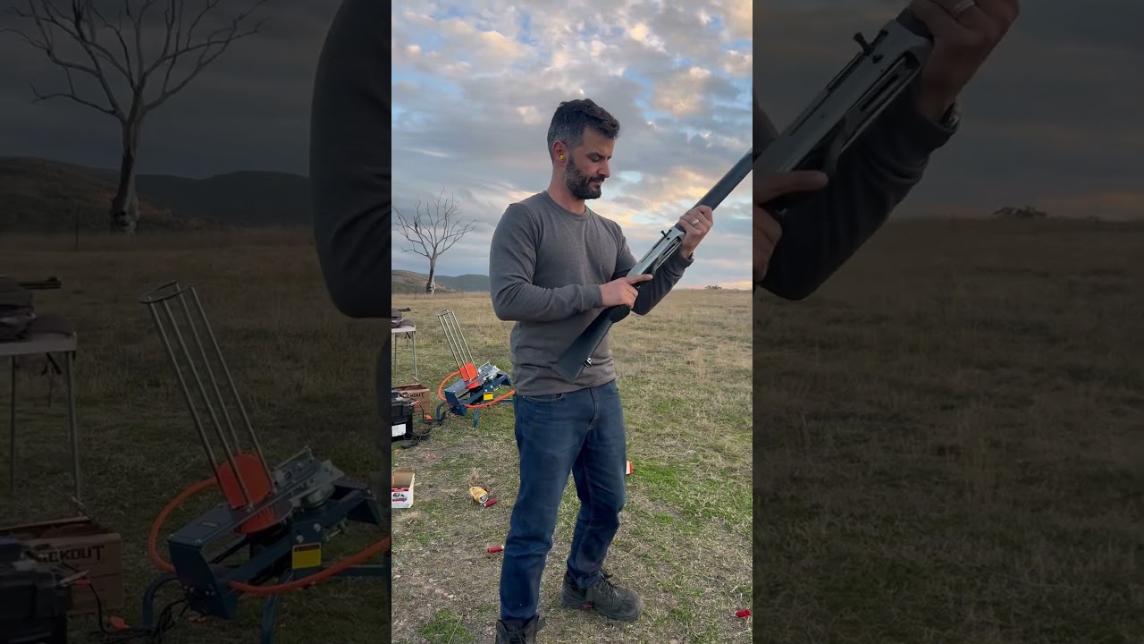 First shoot Templeton T2000 button release shotgun