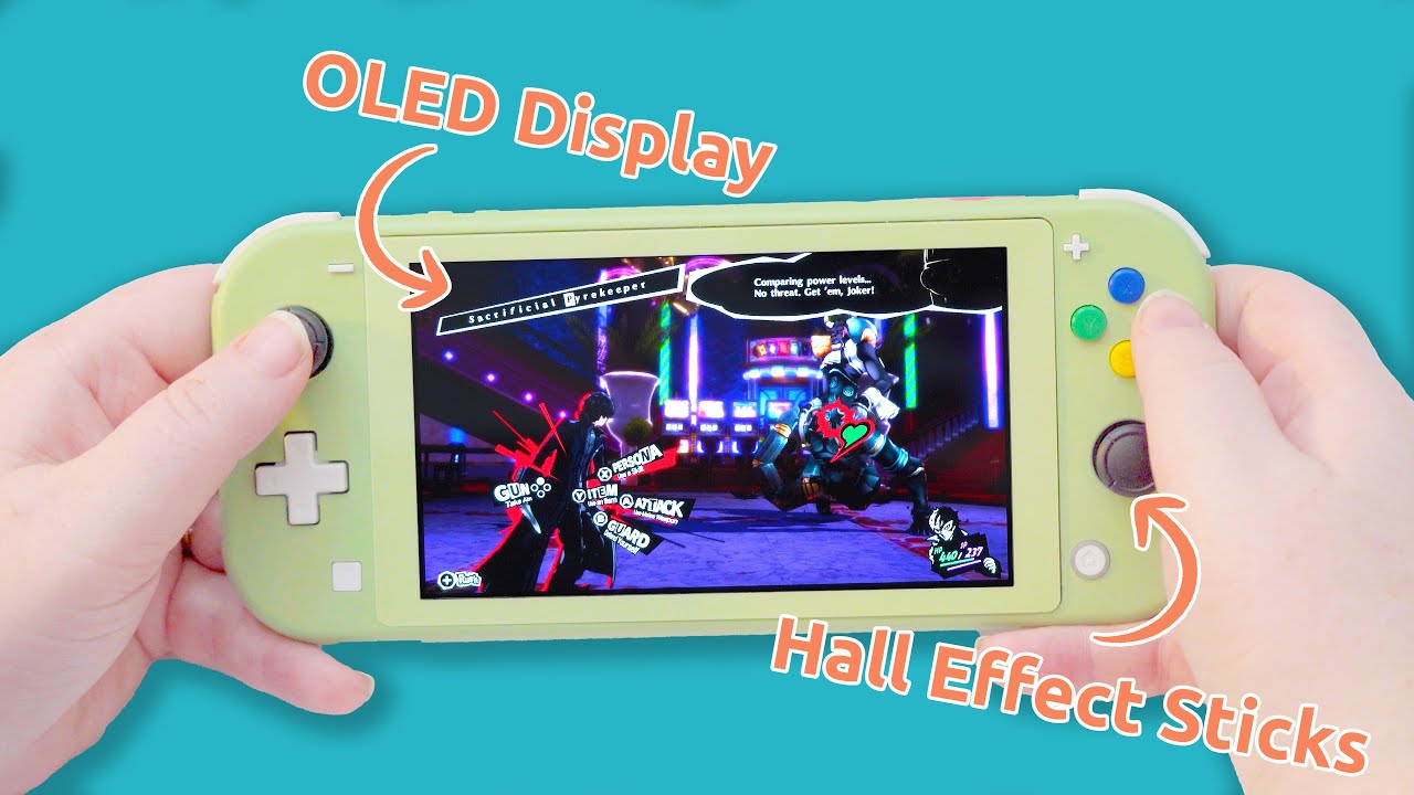 Стоит ли обновлять Switch Lite до OLED-дисплея?