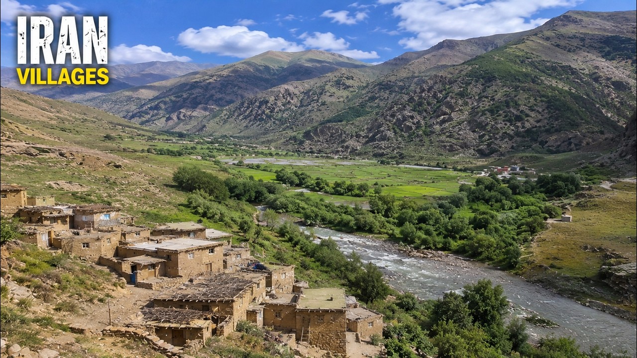 Rural Iran Travel Documentary | Village Life & Nature | 4K