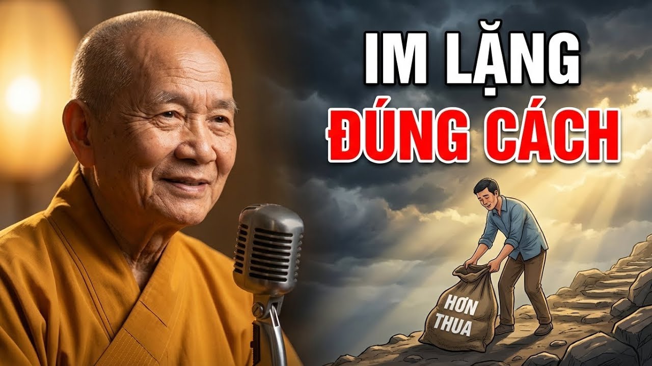 Tu Tại Gia: Im Lặng Bớt Hơn Thua – BÍ QUYẾT Khiến Cuộc Đời Thay Đổi RẤT NHANH