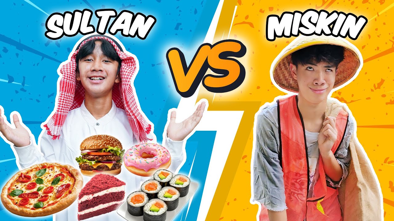 PUASA ANAK MISKIN VS PUASA SULTAN - Drama Parodi Lucu | Superduper Ziyan & CnX Adventurers