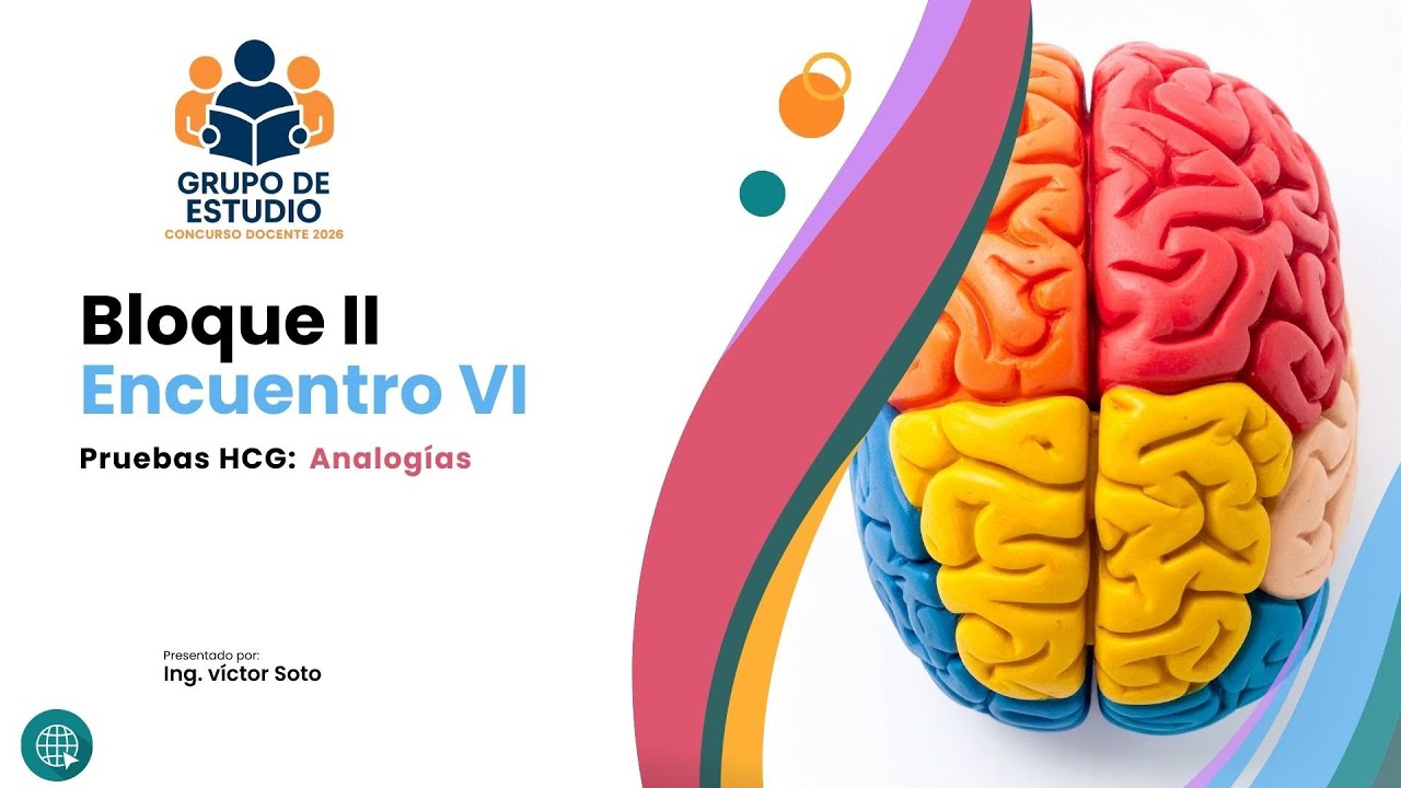 Encuentro VI : Pruebas HCG - Analogías