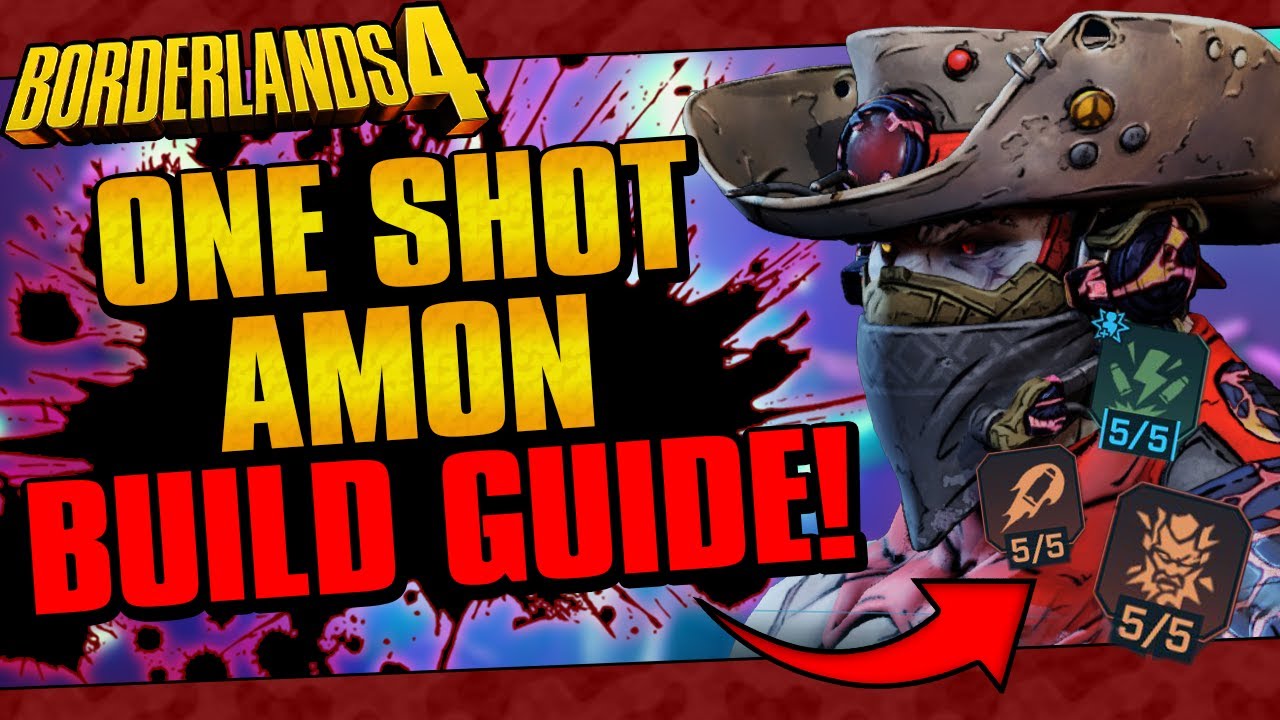 ONE SHOT AMON CRIT SPAM BUILD!! (BORDERLANDS 4 LEVEL 50+ HARD MODE GUIDE!)