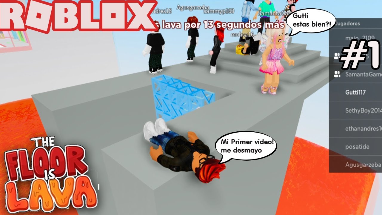 Roblox El Piso Es Lava #1: El Ataque De Las Cascaras De Banana! jajaja! 😄🤪🍌🍌