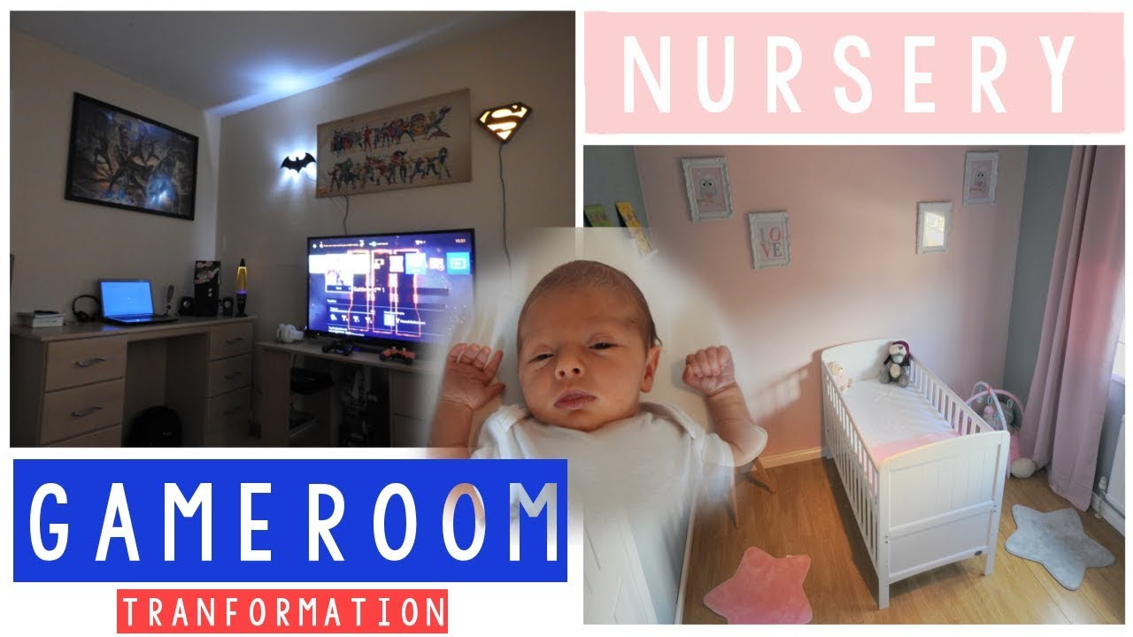 GameRoom to Nursery
Transformation (time-lapse)