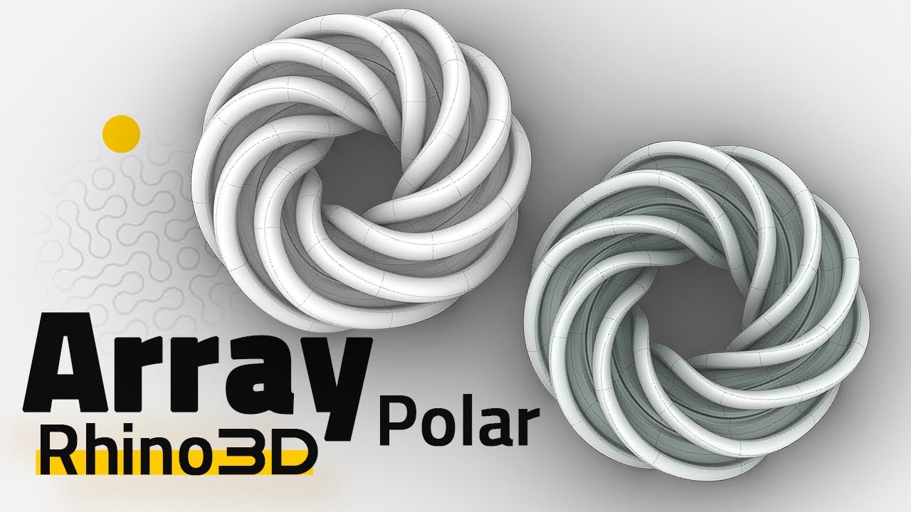 Array Polar | Rhinoceros 3D