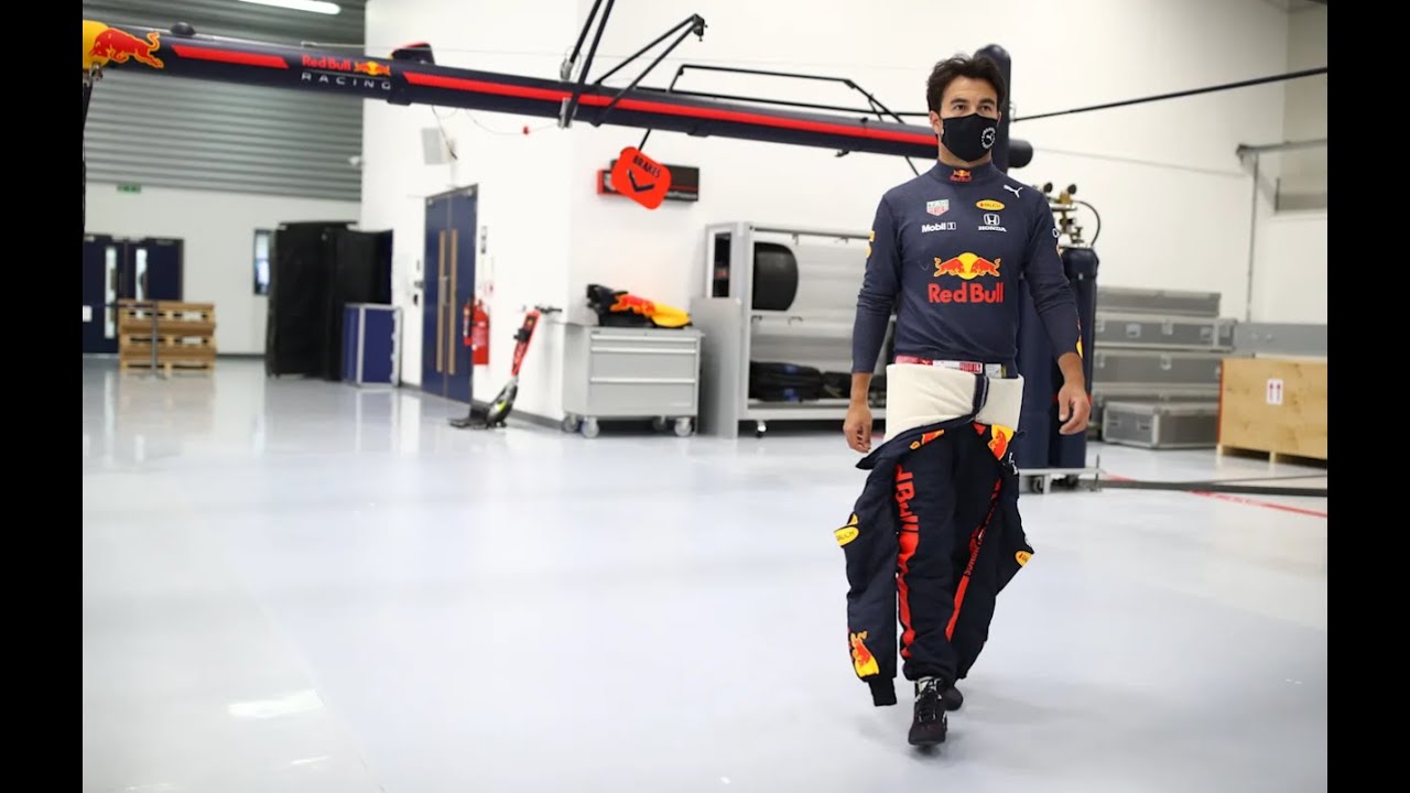 Sergio Perez first interview with RedBull Racing