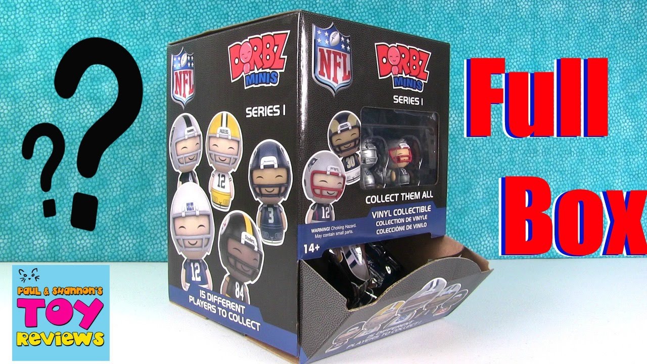 Funko NFL Dorbz Minis Series 1 Blind Bag Toy Review | PSToyReviews