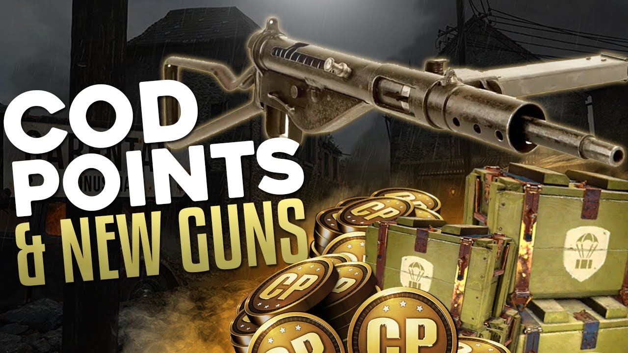 CoD Points & New Guns (Call of Duty: WW2 Update Info & Opinions)