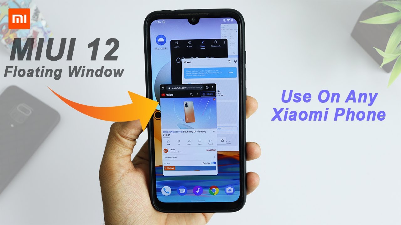 How To Install MIUI 12 Floating Window Feature On Custom ROM With Any Xiaomi Phone/Any Android 🔥