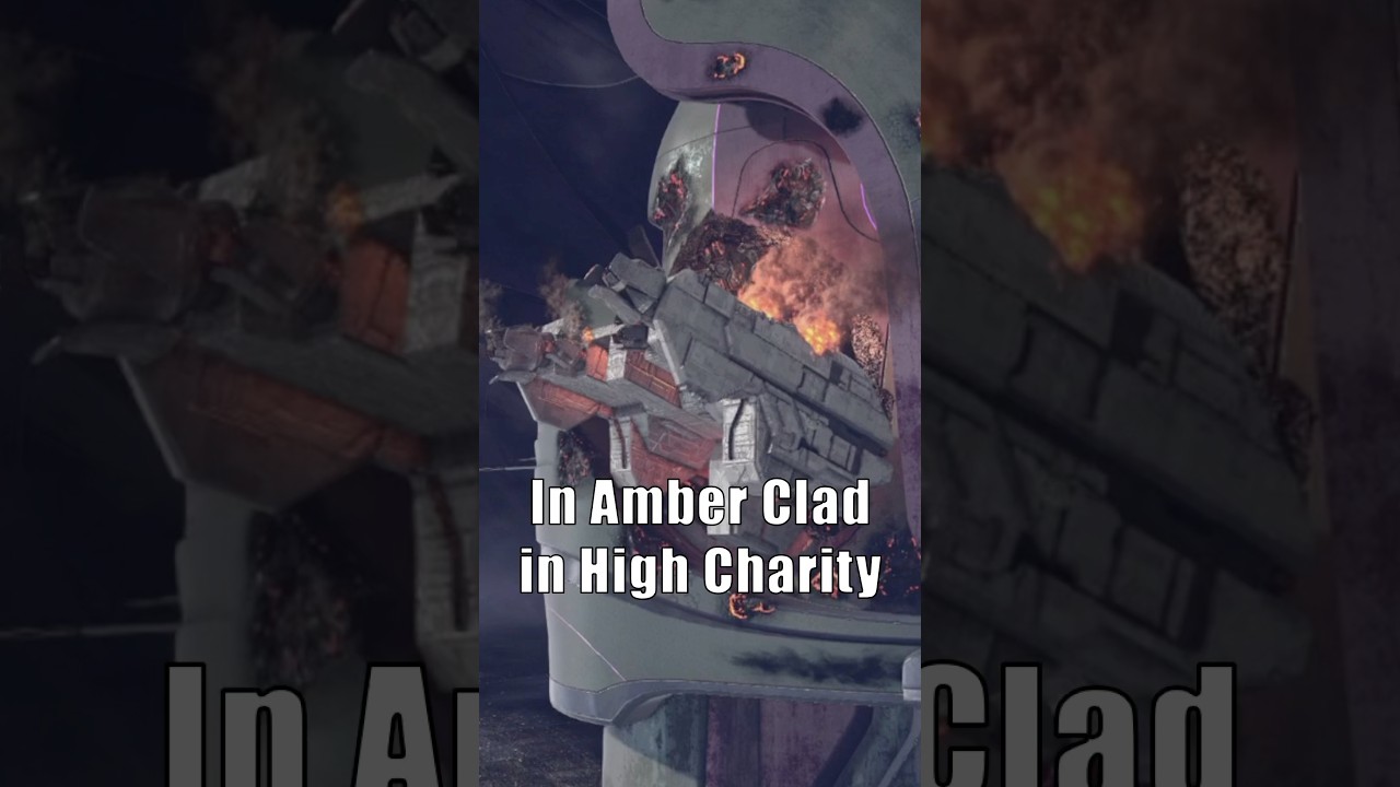 How The In Amber Clad got into High Charity #halo #halolore
