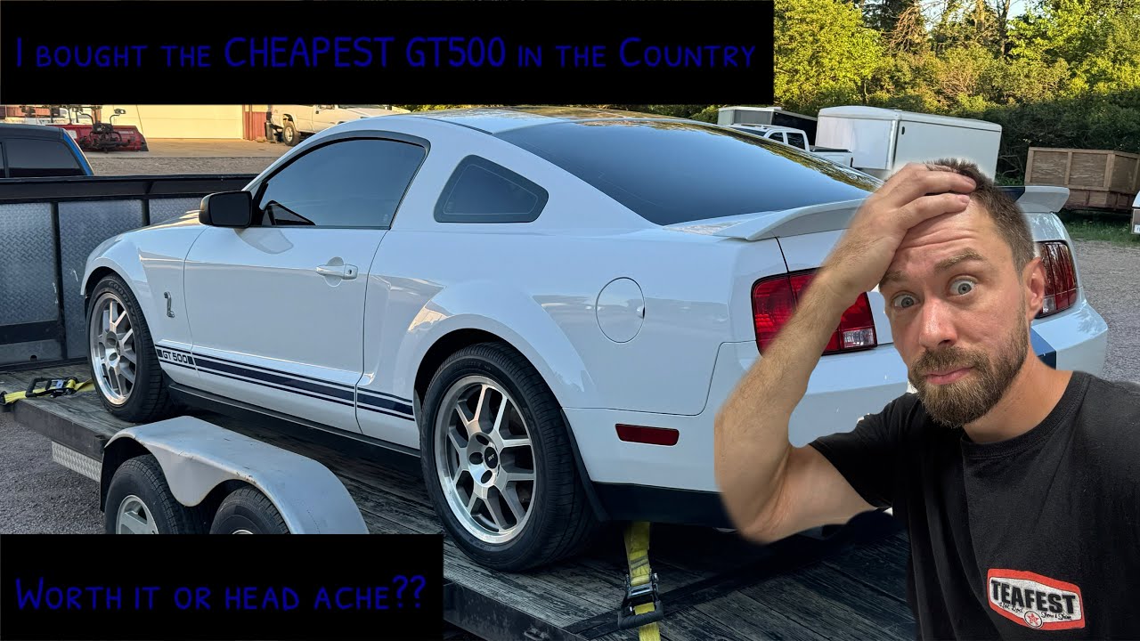 Buying the CHEAPEST GT500 in the country!!!! Worth it????
