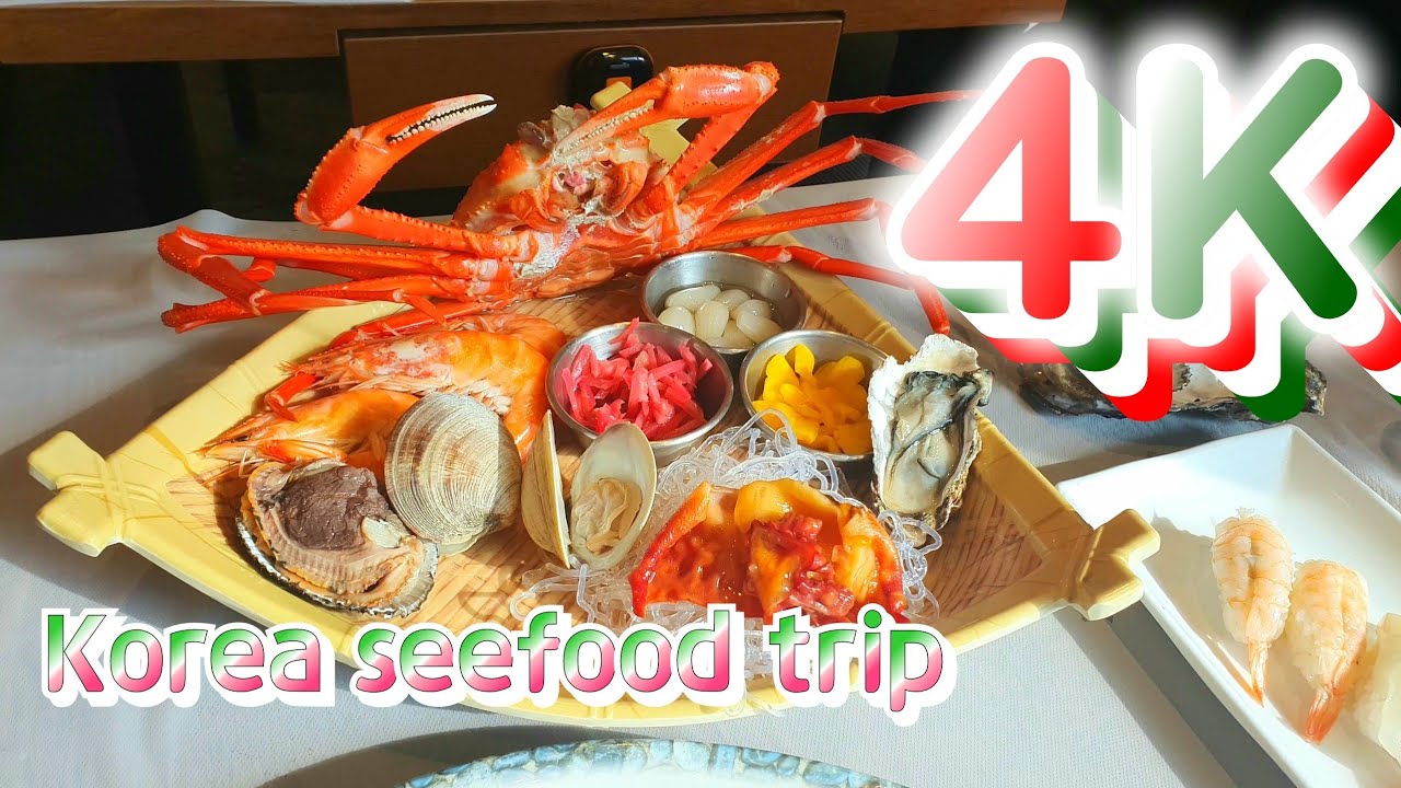 Korean sliced raw fish & seefood that can be enjoyed at a reasonable price , English subtitles ep.02