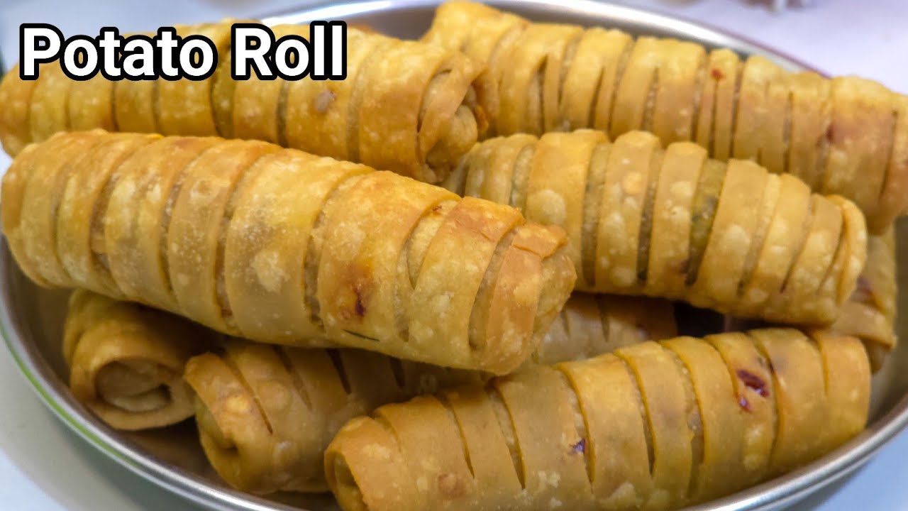 Samosa Roll l Potato Roll Samosa l Aloo Samosa l Easy Potato Snacks 