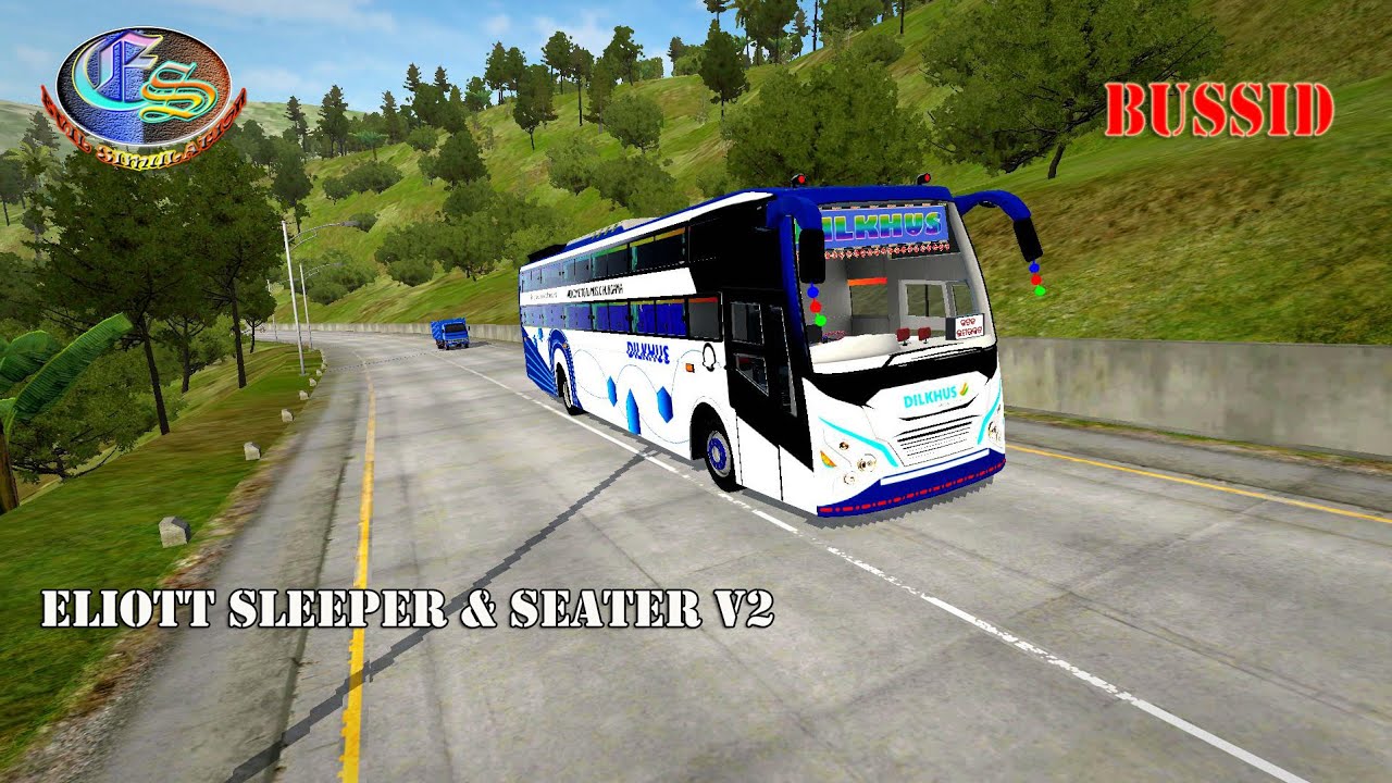 Eliott Sleeper Coach V2 | Upcoming Mod Bussid | 4k Gameplay | Evil Simulation