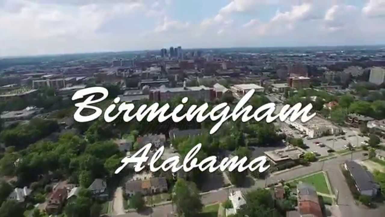 Phantom 3 Drone over Birmingham Alabama (Vulcan, Sloss Furnaces)