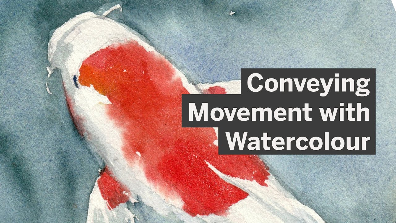 Wet-in-Wet Watercolour Koi Fish (Jun-Pierre Shiozawa)