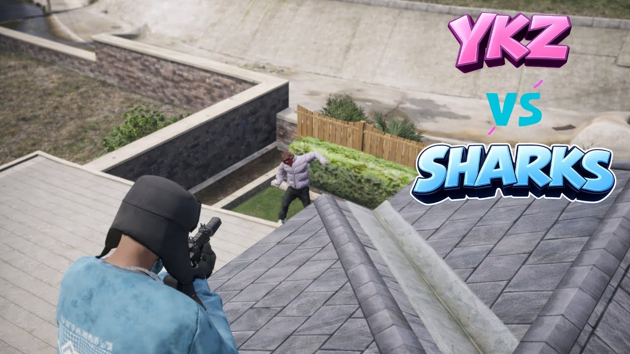 TIROTEO SHARKS VS YKZ con ARM4S LARGAS en MIRROR PARK | DOVUXLIFE RP