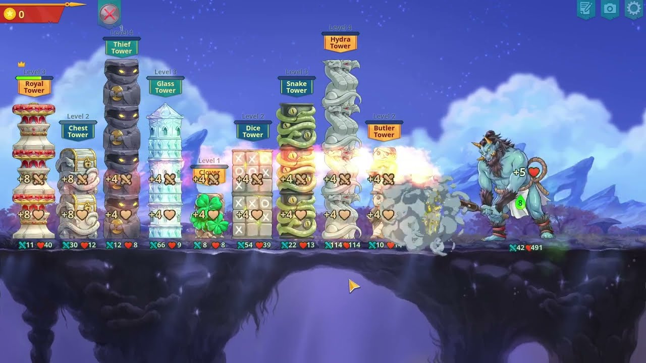 Epic Auto Towers Demo (16) - Lucky Hydra