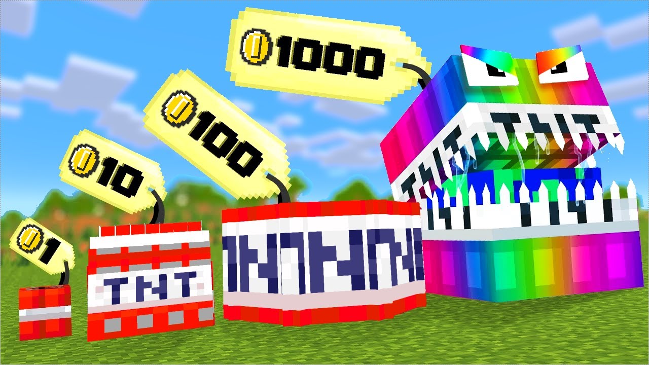 【マイクラ】ヤバすぎるTNTを買えるマインクラフト