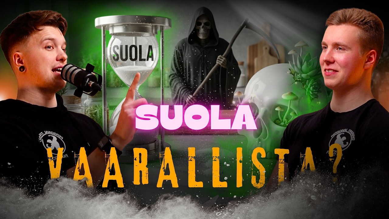 #86 Suola: Elektrolyytit, verenpaine, sydänmerkki, eri suolat ja niiden hyödyt… ja sirkka“leipä”?
