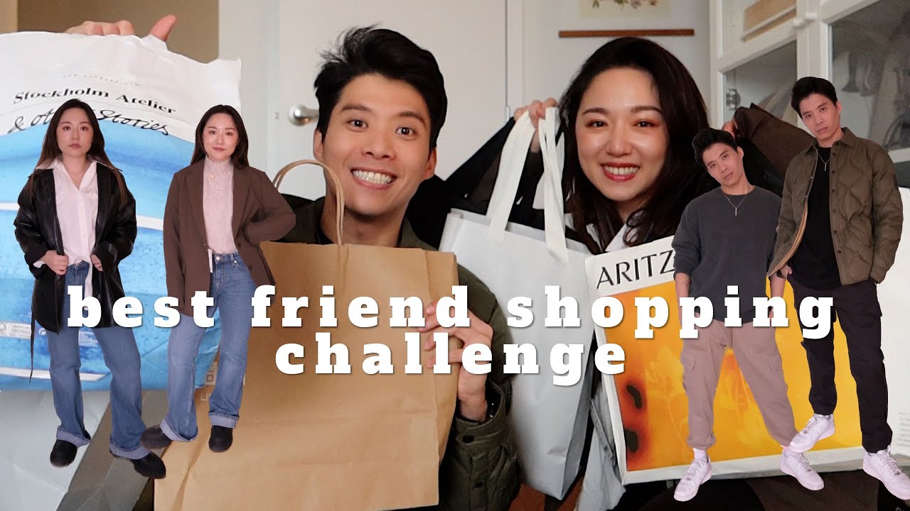 好友互買衣服穿搭挑戰紐約版！Best Friend Shopping Challenge in NYC｜ft. @VanessaLiao