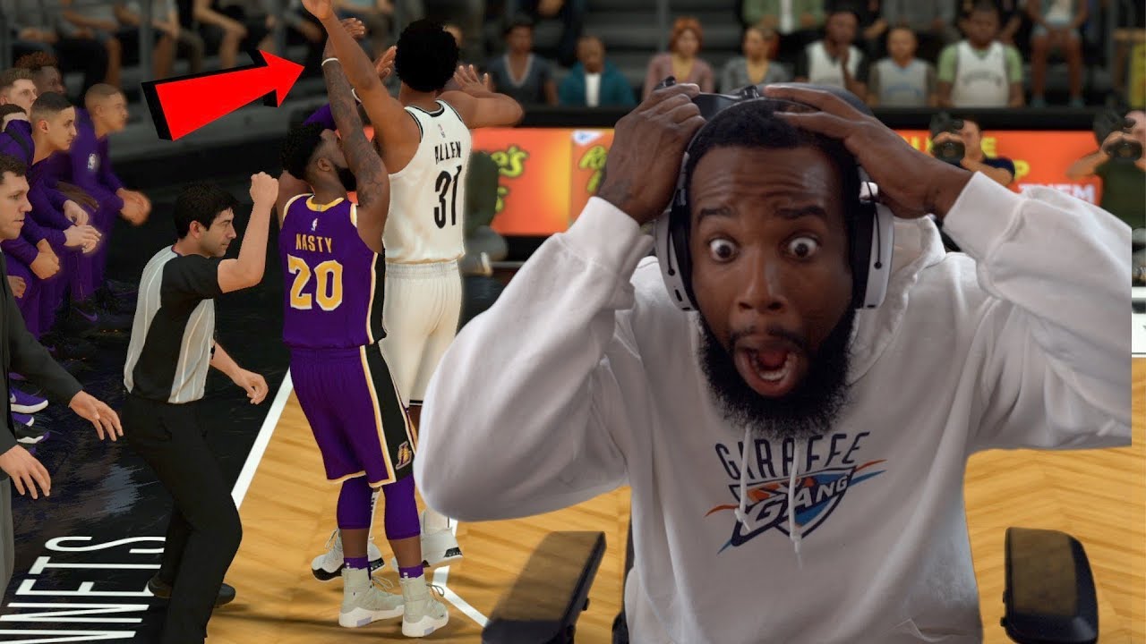 Refs Didn't Call This 3 Point Foul! NBA 2K19 MyCareer Ep 117