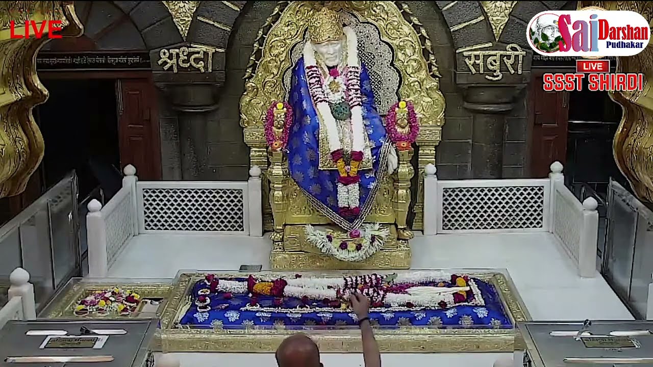 live | Sai Baba darshan | साईं समाधी दर्शन | 31-Oct-2023 |