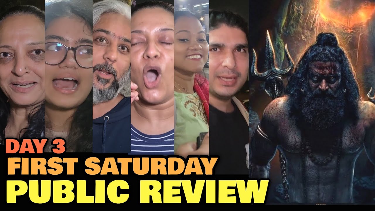 Kantara Chapter 1 FIRST SATURDAY Public Review - Day 3 | Late Night Show Housefull | Rishab Shetty 