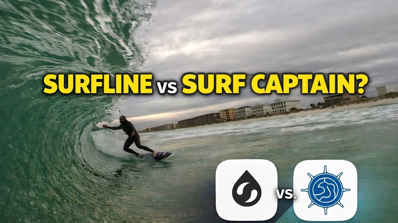 Surfline против Surf Captain | Сравнение прогнозов погоды для серфинга на Изумрудном побережье Фл...