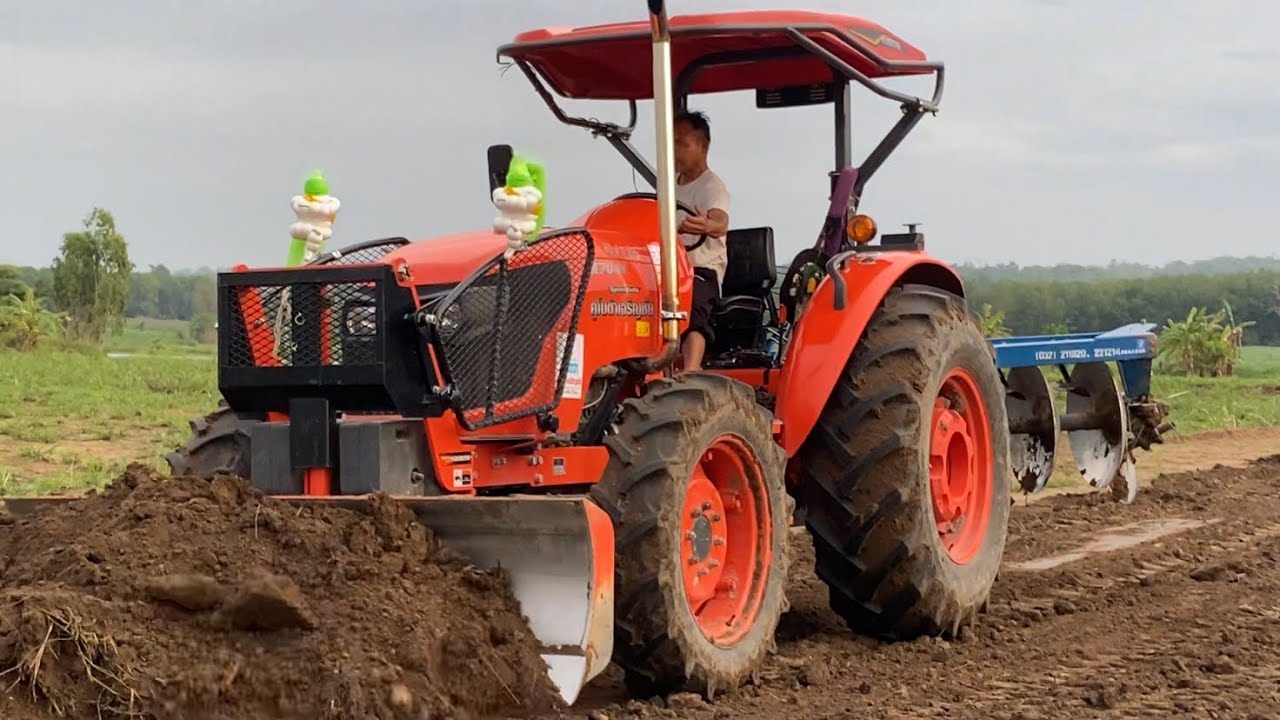 ที่ข้างๆล้ำเขตแดนเข้ามา งานนี้57รับจบให้เอง😎🚜