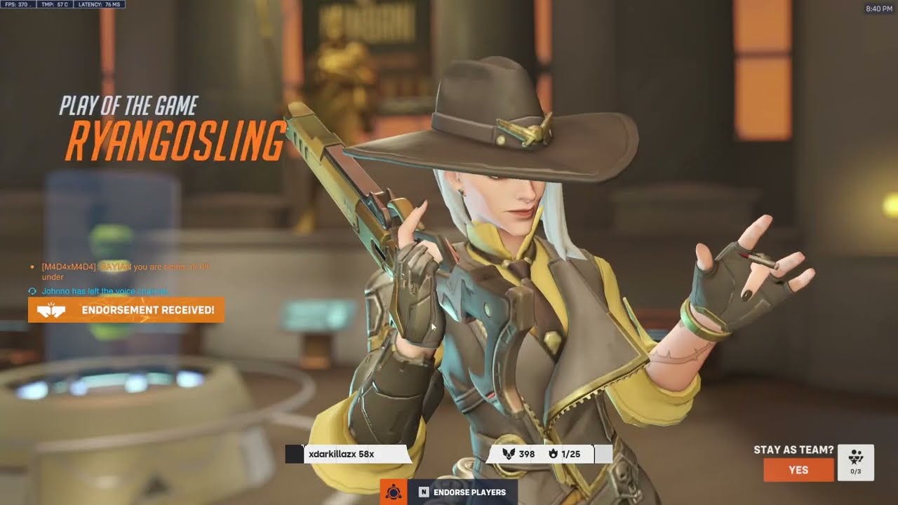 20K DMG! ASHE GOD! GALE ASHE OVERWATCH 2 SEASON 12 GAMEPLAY