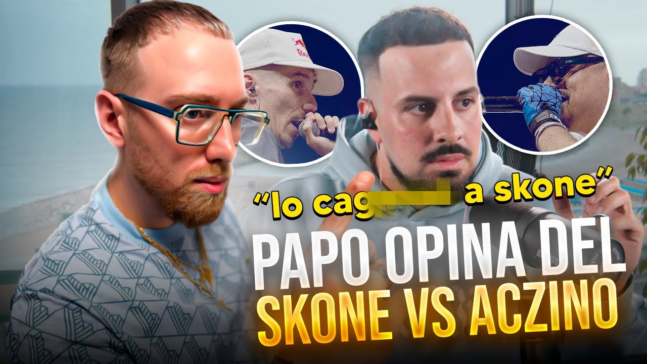 PAPO EXPLOT&Oacute; POR EL TONGO DE ACZINO A SKONE