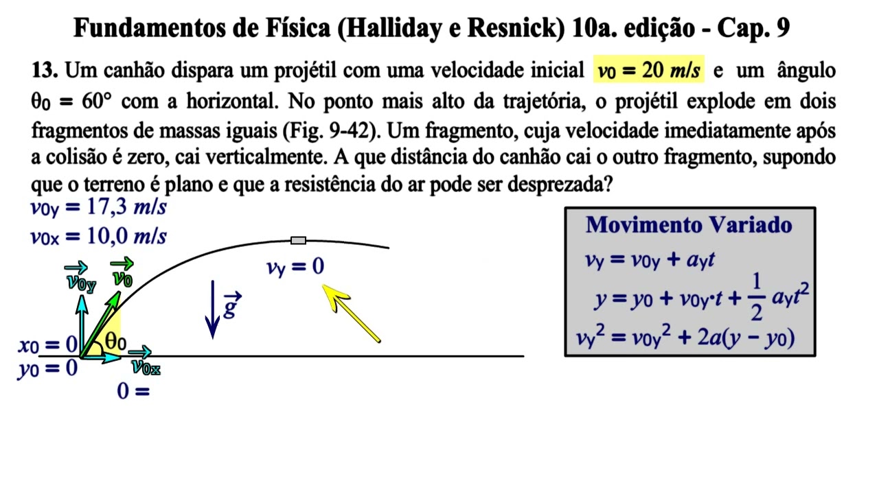 Aula 13 - Fundamentos de Física (Halliday e Resnick) 10a. Edição - Cap 9.