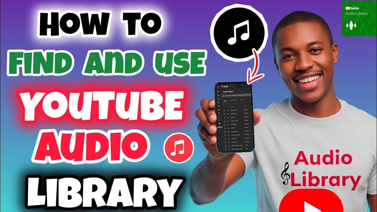 How to Find and Use the YouTube Audio Library on Mobile | How to Access the YouTube Audio Library