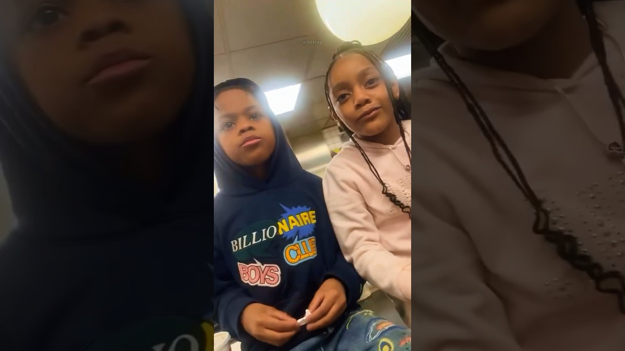 Lil Rt And His Girlfriend Take Over Waffle House😭💀 #shorts #viral #lilrt